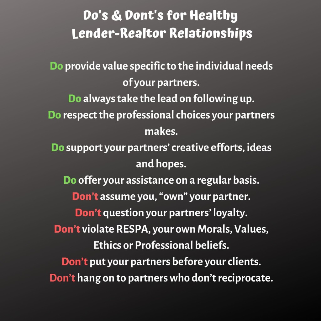 Copy of Do's & Dont's for Healthy Business Relationships
